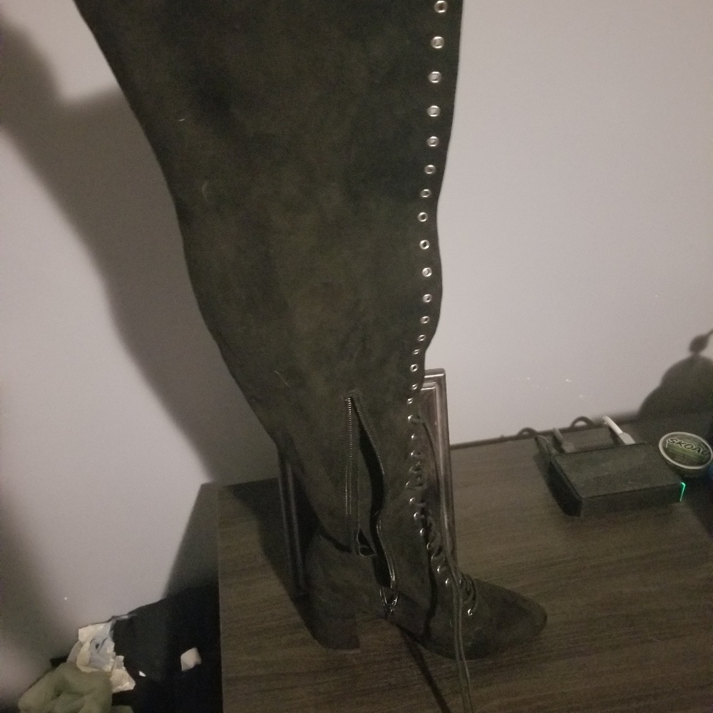 Thigh high boots